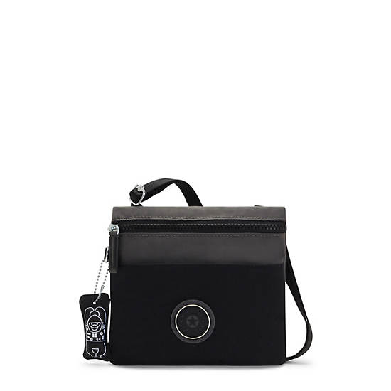 Kipling Gib Crossbody Bag Handbag Coal Black Block | CA 1266YX